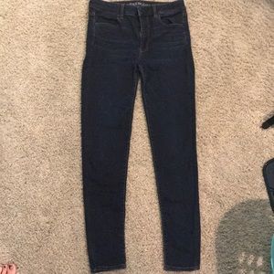 American eagle jeggings hi rise 8 long